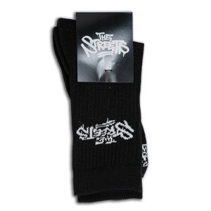 The Streets Tag Socks Black - Unisex - Ponožky The Streets - Čierne - STRTSTAGSCKSB - Veľkosť: 39-42