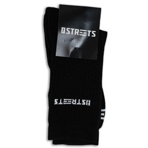 The Streets Logo Socks Black - Unisex - Ponožky The Streets - Čierne - STRTSLOGOSCKSB - Veľkosť: 39-42