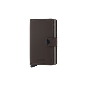 Secrid Miniwallet Matte Trufﬂe - Unisex - Doplnok Secrid - Hnedé - MM-Trufﬂe - Veľkosť: UNI