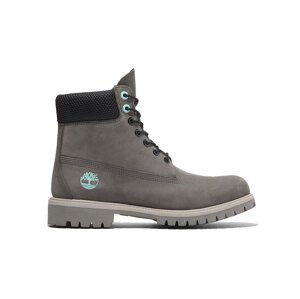 Timberland 6 In Premium WP Boot Medium Grey Nubuck - Pánske - Tenisky Timberland - Sivé - A2P6W-EL8 - Veľkosť: 45.5