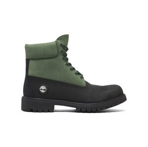 Timberland 6 In Premium WP Boot Black Nubuck Green - Pánske - Tenisky Timberland - Zelené - A2P6W-EJG - Veľkosť: 45.5