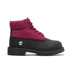 Timberland 6 In Premium WP Boot Junior Black Nubuck Pink - Detské - Tenisky Timberland - Ružové - A6BET-ELJ - Veľkosť: 40