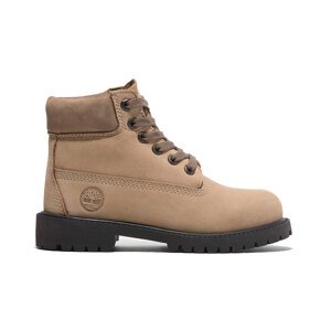 Timberland 6 In Premium WP Boot Junior Beige Nubuck - Detské - Tenisky Timberland - Hnedé - A6BET-EN3 - Veľkosť: 40