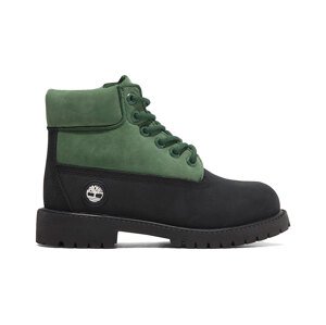 Timberland 6 In Premium WP Boot Junior Black Nubuck Green - Detské - Tenisky Timberland - Zelené - A6BET-EJG - Veľkosť: 40
