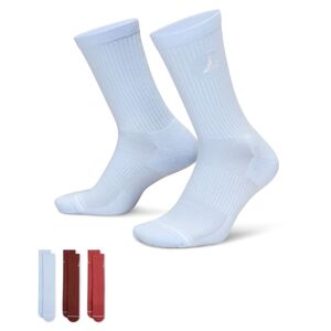 Jordan Everyday Crew Socks 3-Pack Multi-Color - Unisex - Ponožky Jordan - Viacfarebné - DX9632-901 - Veľkosť: XL