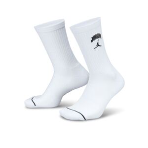 Jordan Everyday Crew Socks White/Black - Unisex - Ponožky Jordan - Biele - HJ2434-100 - Veľkosť: XL