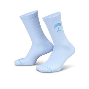Jordan Everyday Crew Socks Hydrogen Blue - Unisex - Ponožky Jordan - Modré - HJ2434-407 - Veľkosť: M