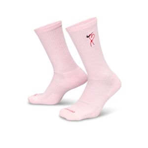 Nike Everyday Plus Valentine’s Day Cushioned Crew Socks Pink Foam - Unisex - Ponožky Nike - Ružové - HJ9381-663 - Veľkosť: XL