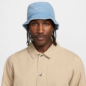 Nike Apex Denim Bucket Hat - Unisex - Klobúk Nike - Modré - HF0384-429 - Veľkosť: S