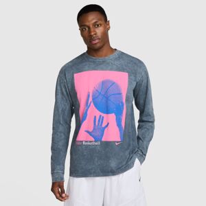 Nike Max90 Long-Sleeve Tee Anthracite - Pánske - Tričko Nike - Sivé - HJ3339-060 - Veľkosť: XL