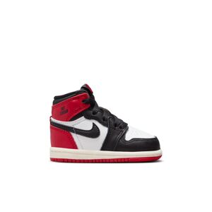 Air Jordan 1 Retro High OG "Black Toe" (TD) - Detské - Tenisky Jordan - Biele - FD1413-106 - Veľkosť: 22