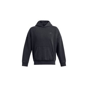 Under Armour M Icon Heavyweight Fleece Wash Oversized Hoodie - Pánske - Mikina Under Armour - Čierne - 1386552-001 - Veľkosť: XXL