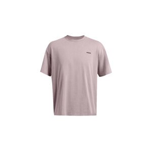 Under Armour M Icon Heavyweight Oversized Logo Wash Short Sleeve - Pánske - Tričko Under Armour - Fialové - 1389147-015 - Veľkosť: M