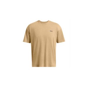 Under Armour M Icon Heavyweight Oversized Logo Wash Short Sleeve - Pánske - Tričko Under Armour - Hnedé - 1389147-263 - Veľkosť: L