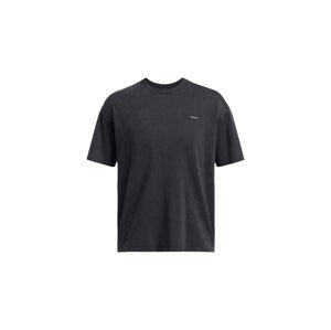 Under Armour M Icon Heavyweight Oversized Logo Wash Short Sleeve - Pánske - Tričko Under Armour - Čierne - 1389147-001 - Veľkosť: XL