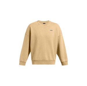Under Armour M Icon Heavyweight Fleece Wash Oversized Crew - Pánske - Mikina Under Armour - Hnedé - 1386553-263 - Veľkosť: XL