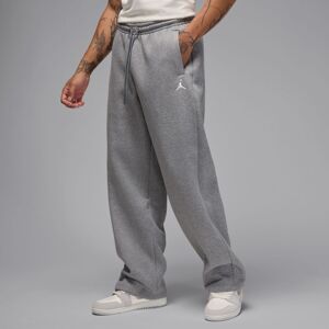 Jordan Brooklyn Fleece Oversized Open-Hem Pants Carbon Heather - Pánske - Nohavice Jordan - Sivé - IB7238-091 - Veľkosť: M
