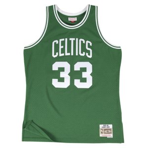 Mitchell & Ness Boston Celtics Larry Bird Swingman Jersey - Pánske - Dres Mitchell & Ness - Zelené - SMJYGS18142-BCEKYGN85LBI - Veľkosť: S