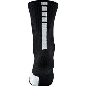 Nike NBA U ELITE Crew Socks - Unisex - Ponožky Nike - Čierne - SX7587-010 - Veľkosť: M