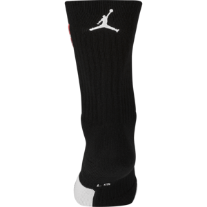 air jordan nba u crew socks - Unisex - Ponožky Nike - Čierne - SX7589-010 - Veľkosť: M