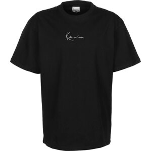 Karl Kani Signature Tee - Pánske - Tričko Karl Kani - Čierne - KKMQ12001-6060584 - Veľkosť: L