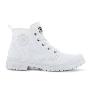 Palladium Pampa SP20 Hi Canvas - Pánske - Tenisky Palladium - Biele - 76838-116-M - Veľkosť: 37
