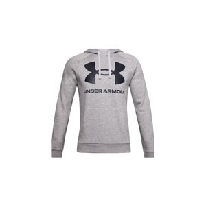 Under Armour Rival Fleece Big Logo - Pánske - Mikina Under Armour - Sivé - 1357093-011 - Veľkosť: L