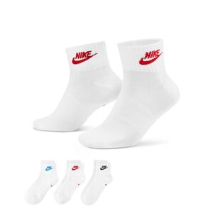 Nike Everyday Essential Ankle Socks 3-Pack Multi-Color - Unisex - Ponožky Nike - Biele - DX5074-911 - Veľkosť: XL