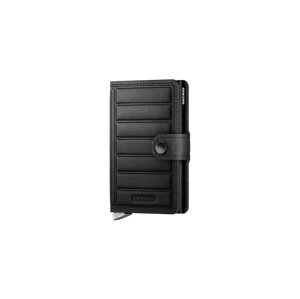 Secrid Premium Miniwallet Emboss Lines Black - Unisex - Doplnok Secrid - Čierne - MEl-Black - Veľkosť: UNI