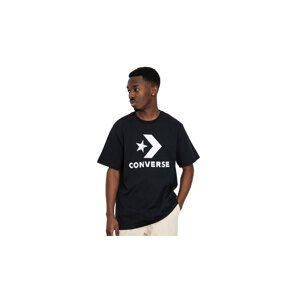 Converse Standard Fit Large Logo Star Chevron Tee - Pánske - Tričko Converse - Čierne - 10025458-A02 - Veľkosť: L
