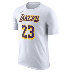 Nike NBA Los Angeles Lakers LeBron James Tee White - Pánske - Tričko Nike - Biele - DR6380-108 - Veľkosť: L