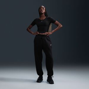Nike Sportswear Phoenix Fleece Wmns High-Waisted Oversized Sweatpants Black - Dámske - Nohavice Nike - Čierne - FZ5996-010 - Veľkosť: S