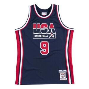 Mitchell & Ness NBA Team USA 1992 Michael Jordan Authentic Jersey - Pánske - Dres Mitchell & Ness - Modré - AJY4GS18414-USANAVY92MJO - Veľkosť: 3XL