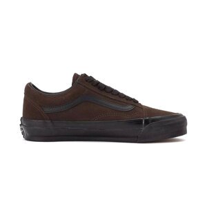 Vans LX Old Skool Suede Black Brown - Pánske - Tenisky Vans - Hnedé - VN000D56YS8 - Veľkosť: 44.5