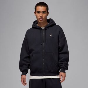 Jordan Brooklyn Fleece Oversized Full-Zip Hoodie Black - Pánske - Mikina Jordan - Čierne - IB7231-010 - Veľkosť: 2XL