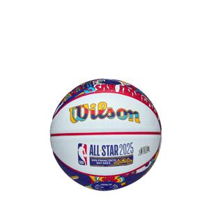 Wilson 2025NBA All Stars Mini Basketball Size 3 - Unisex - Lopta Wilson - Modré - WZ3020201XB3 - Veľkosť: 3
