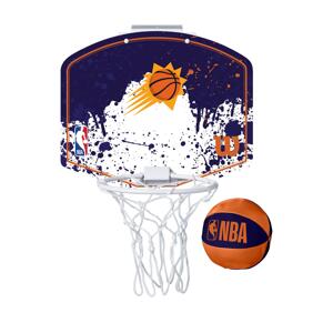 Wilson NBA Team Mini Hoop Phoenix Suns - Unisex - Doplnok Wilson - Fialové - WTBA1302PHO - Veľkosť: UNI