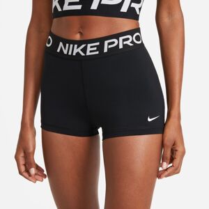 Nike Pro Wmns 3" Shorts Black - Dámske - Kraťasy Nike - Čierne - CZ9857-010 - Veľkosť: L