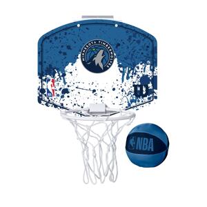 Wilson NBA Team Mini Hoop Minnesota Timberwolves - Unisex - Doplnok Wilson - Modré - WTBA1302MIN - Veľkosť: UNI