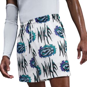 Nike Practice Mesh 5" Dri-FIT Basketball Shorts White - Pánske - Kraťasy Nike - Biele - HV6423-100 - Veľkosť: 2XL