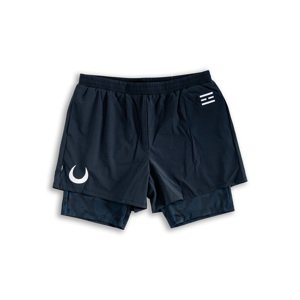 The Streets Nik Pattern Shorts - Pánske - Kraťasy The Streets - Čierne - NIKPATTERNSHRTS - Veľkosť: 2XL