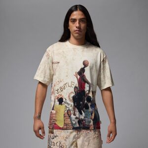 Jordan 85 Graphic Tee Sail - Pánske - Tričko Jordan - Biele - HJ2362-133 - Veľkosť: 2XL