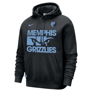 Nike NBA Memphis Grizzlies Club Courtside Pullover Hoodie - Pánske - Mikina Nike - Čierne - FZ7693-010 - Veľkosť: XL