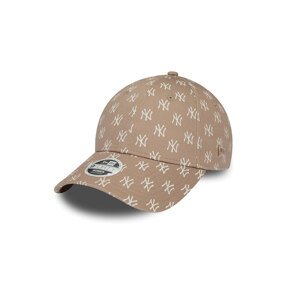 New Era New York Yankees Monogram Brown 9FORTY Adjustable Cap - Unisex - Čapica New Era - Hnedé - 60434992 - Veľkosť: UNI