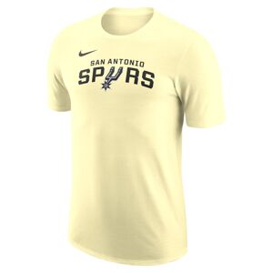 Nike NBA San Antonio Spurs Essential Tee Alabaster - Pánske - Tričko Nike - Žlté - FJ0258-744 - Veľkosť: L