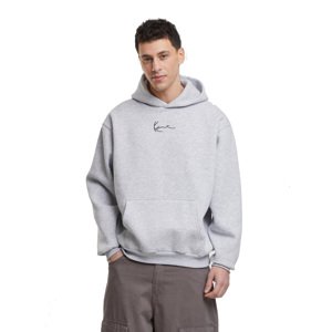 Karl Kani Small Signature Essential Hoodie - Pánske - Mikina Karl Kani - Sivé - 60210333 - Veľkosť: XL