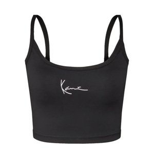 Karl Kani Small Signature Essential Wmns Crop Top - Dámske - Tričko Karl Kani - Čierne - 6131297 - Veľkosť: S