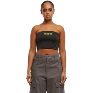 Karl Kani Retro Bandeau Wmns Top - Dámske - Tričko Karl Kani - Čierne - 61310127 - Veľkosť: L