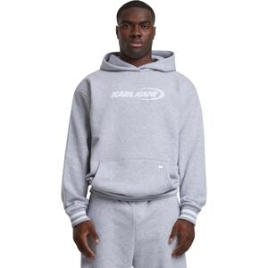 Karl Kani Ellipse Hoodie Grey - Pánske - Mikina Karl Kani - Sivé - 60210340 - Veľkosť: L