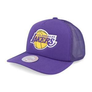 Mitchell & Ness NBA L.A. Lakers Evergreen Trucker - Unisex - Šiltovka Mitchell & Ness - Fialové - HT8032-LALPURP - Veľkosť: UNI